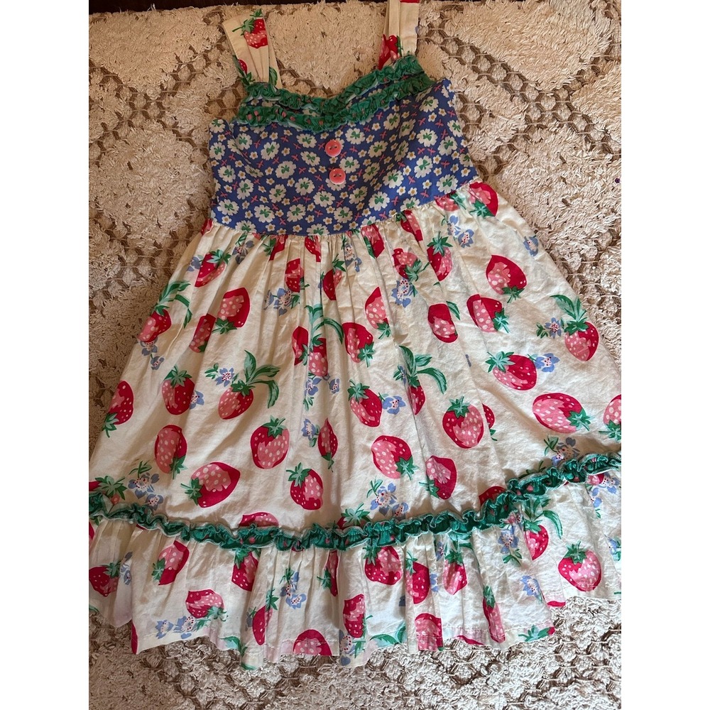 Matilda Jane strawberry crumble dress sz 6